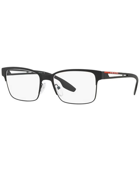 Prada Linea Rossa PS 55IV Rectangular Eyeglasses For Unisex